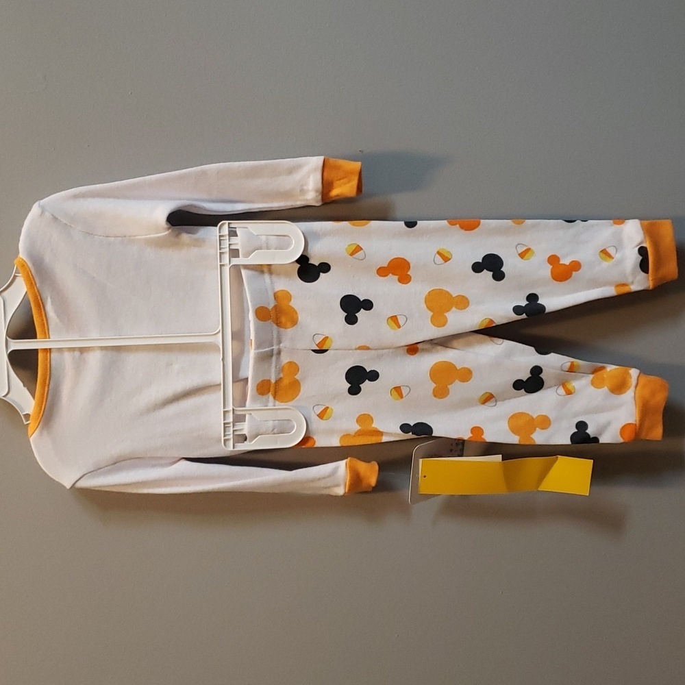 Disney Baby 2-piece Mickey Mouse Halloween Pajama Set - Picture 4 of 7